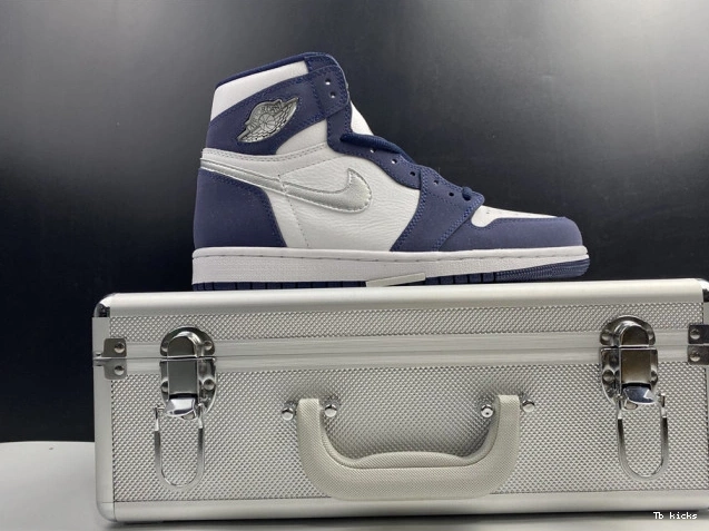 Cheap TBK Jordan Midnight DC1788-100 Retro Navy AIR 1 High (2020) 0803